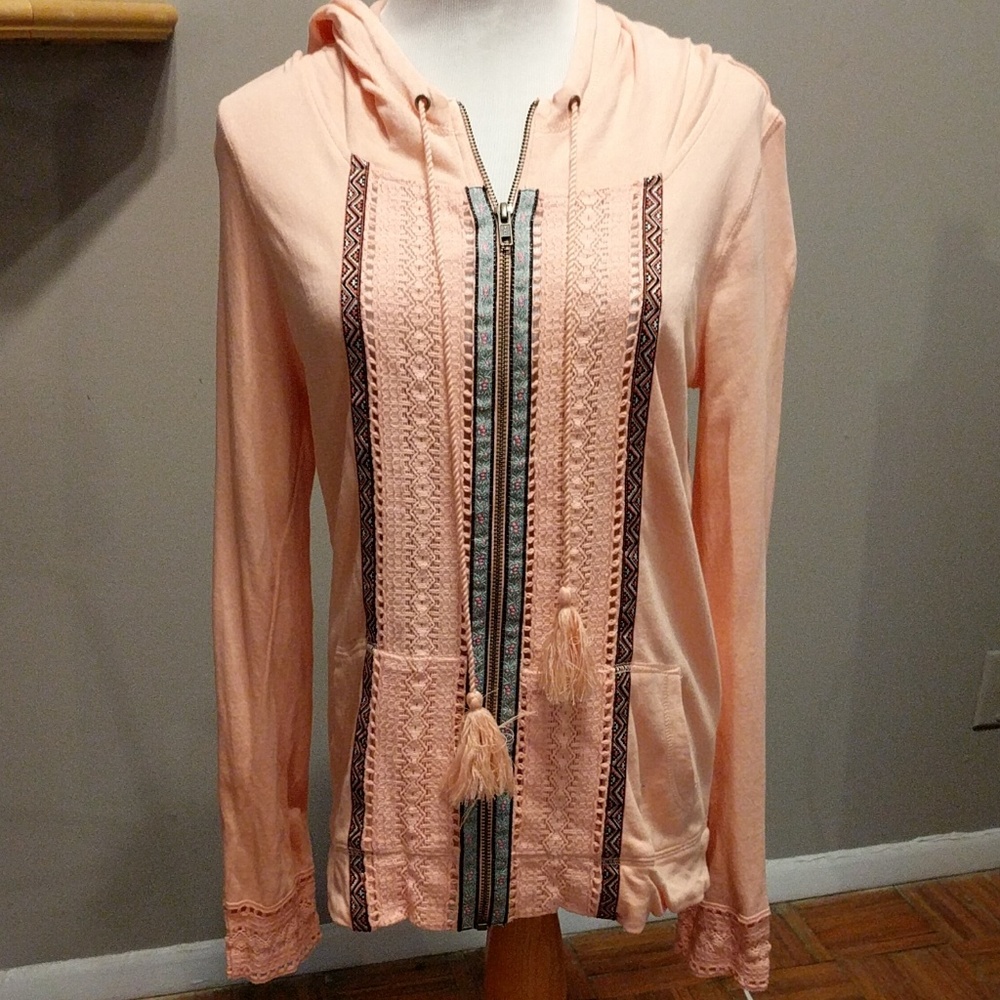 Zip up hoodie